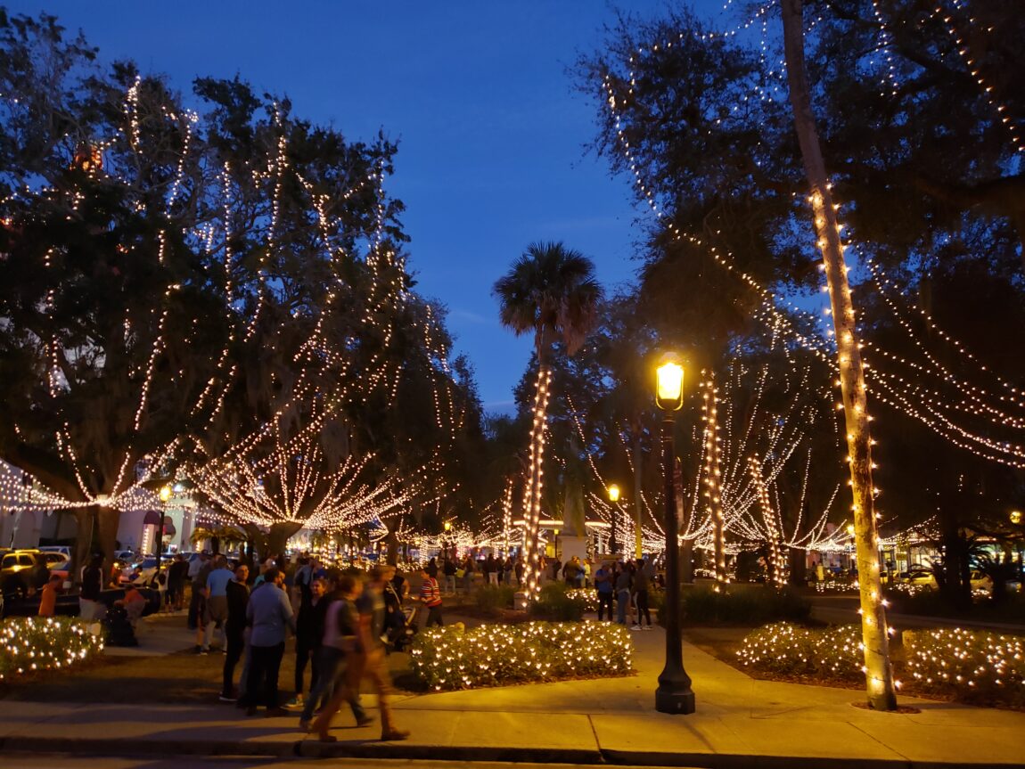 St. Augustine Nights of Lights 2024